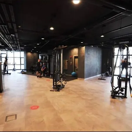 Elegant 2 Bedroom Sinpas Queen Gym Pools Istanbul