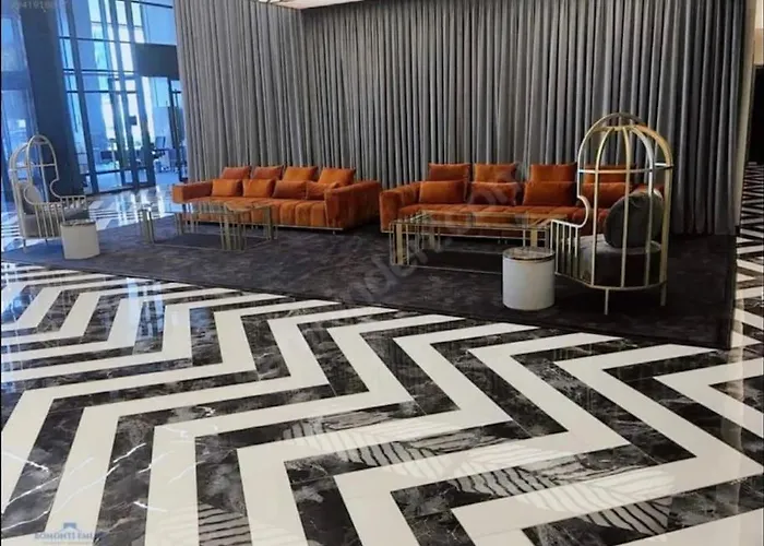 公寓 Elegant 2 Bedroom Sinpas Queen Gym Pools 伊斯坦布尔