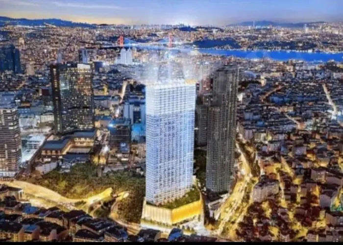 Elegant 2 Bedroom Sinpas Queen Gym Pools 伊斯坦布尔